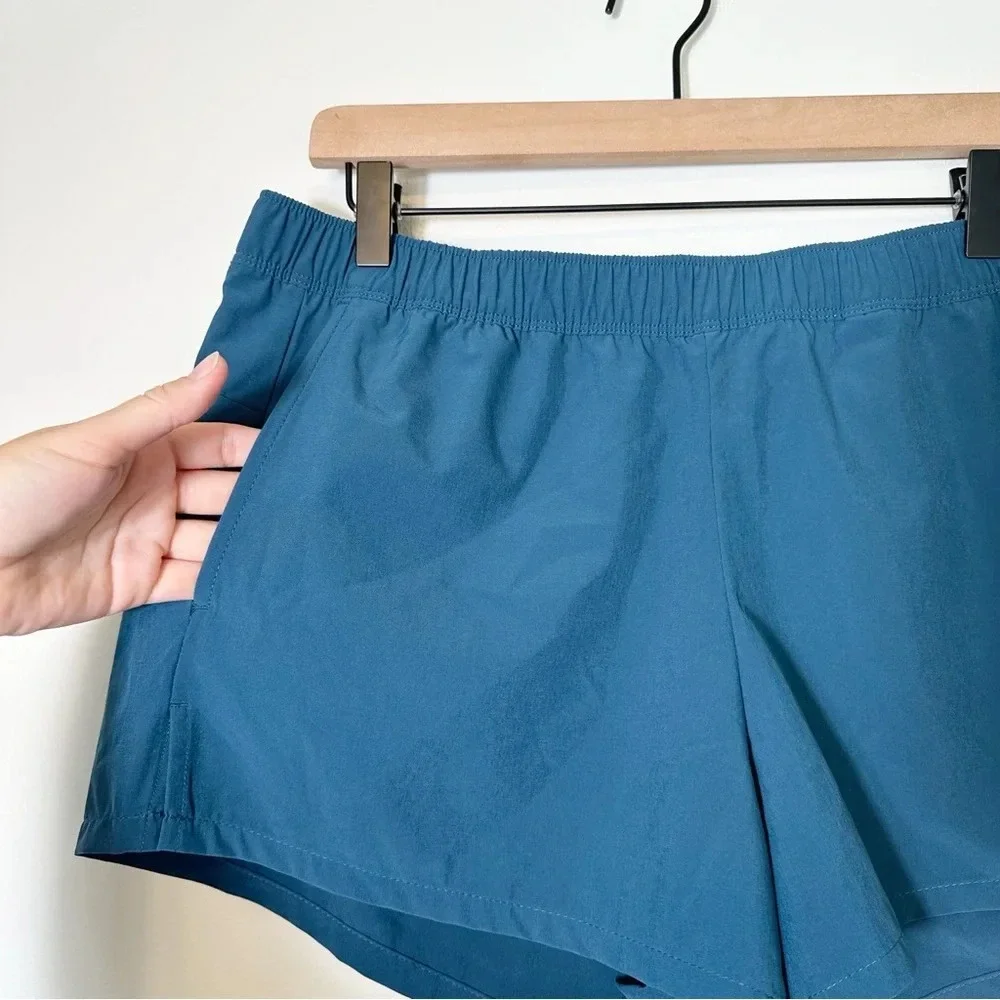 The North Face Women’s Wander Shorts Monterey Blue Large Running Active Lounge